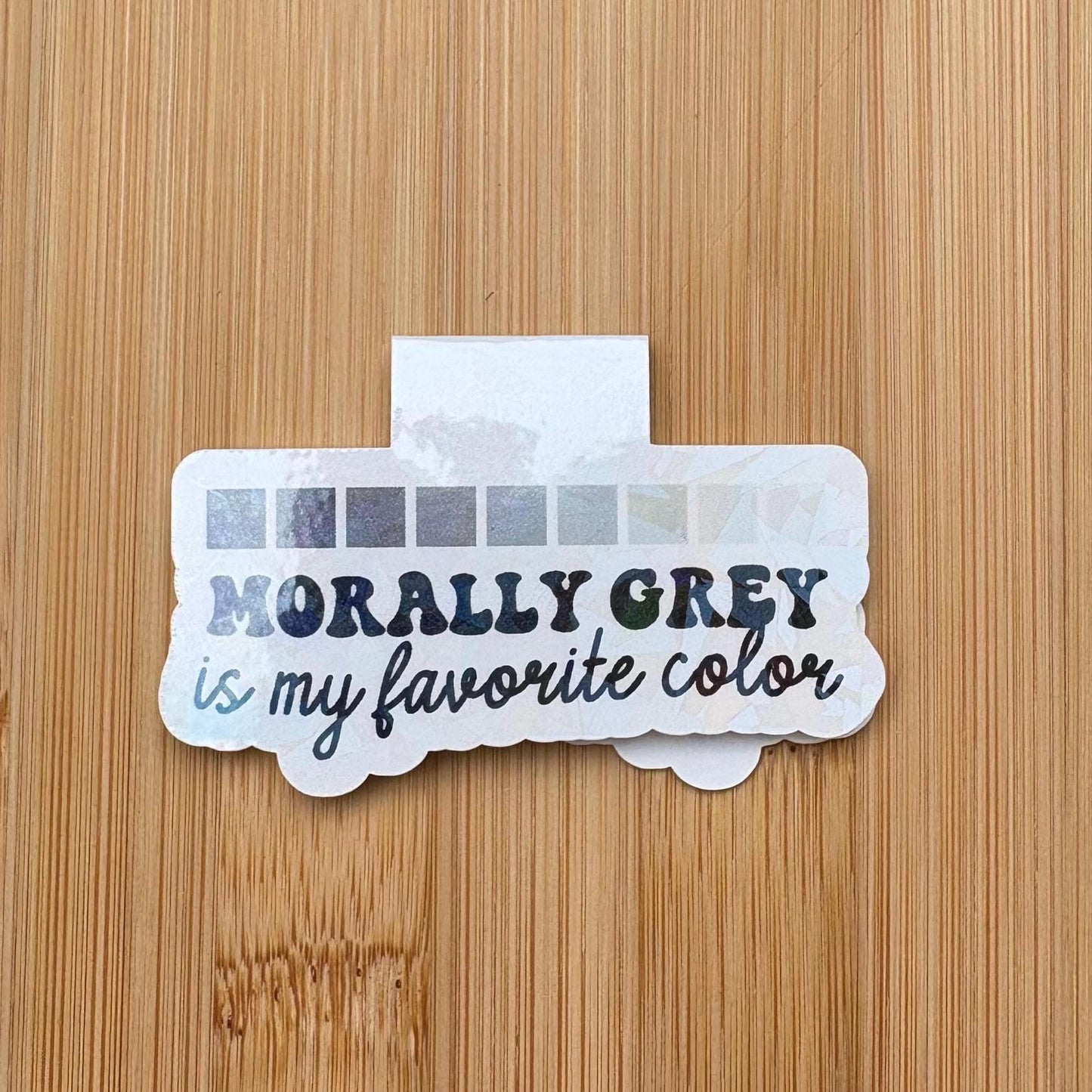 Morally Grey Magnetic Bookmarks