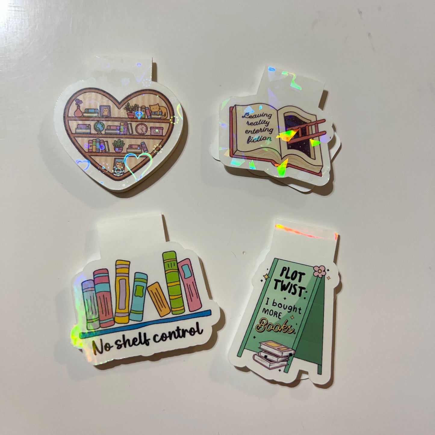 Bookaholic - Magnetic Bookmarks