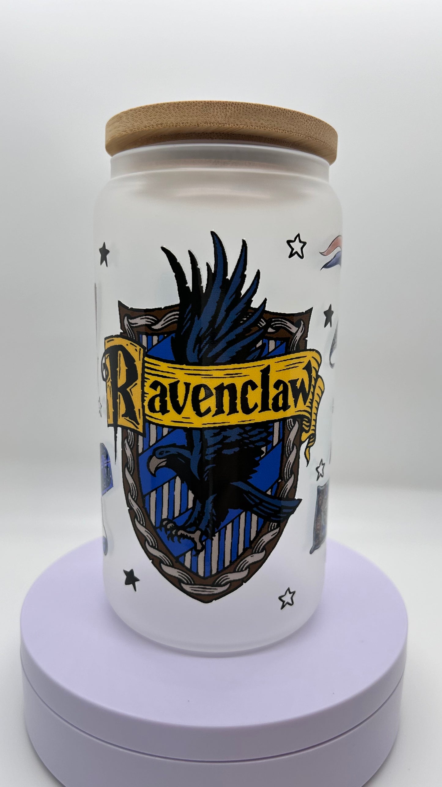 Ravenclaw, 16oz Glass Cup