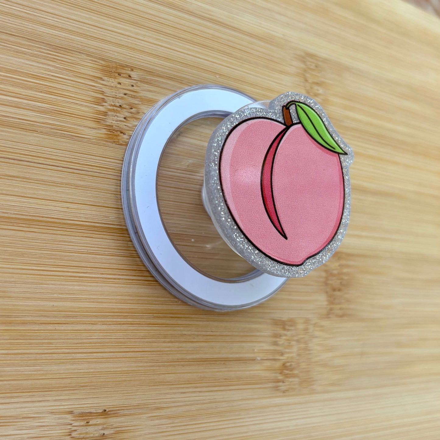 Peachy Magnetic Grip | Kindle & Phone Holder, Compatible With MagSafe Devices