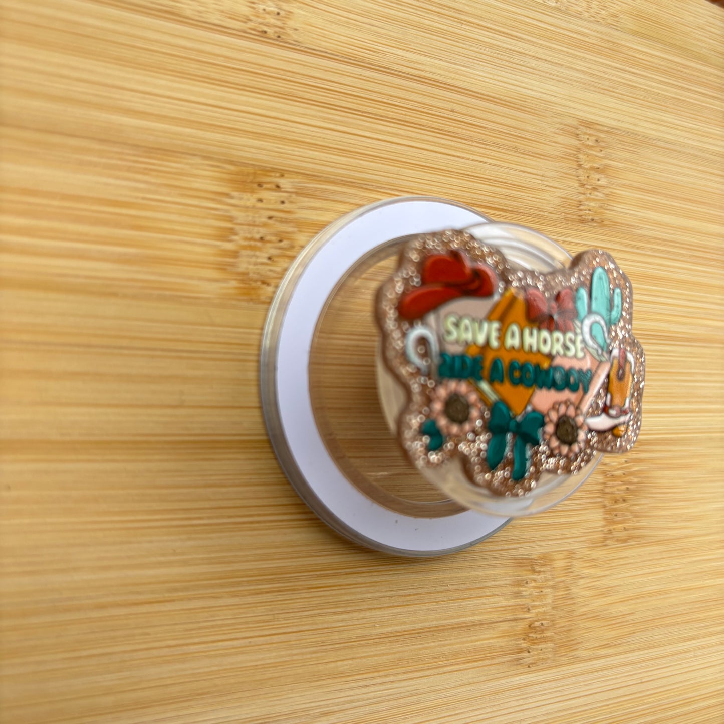 Cowboy Romance Magnetic Grip | Kindle & Phone Holder, Compatible With MagSafe Devices