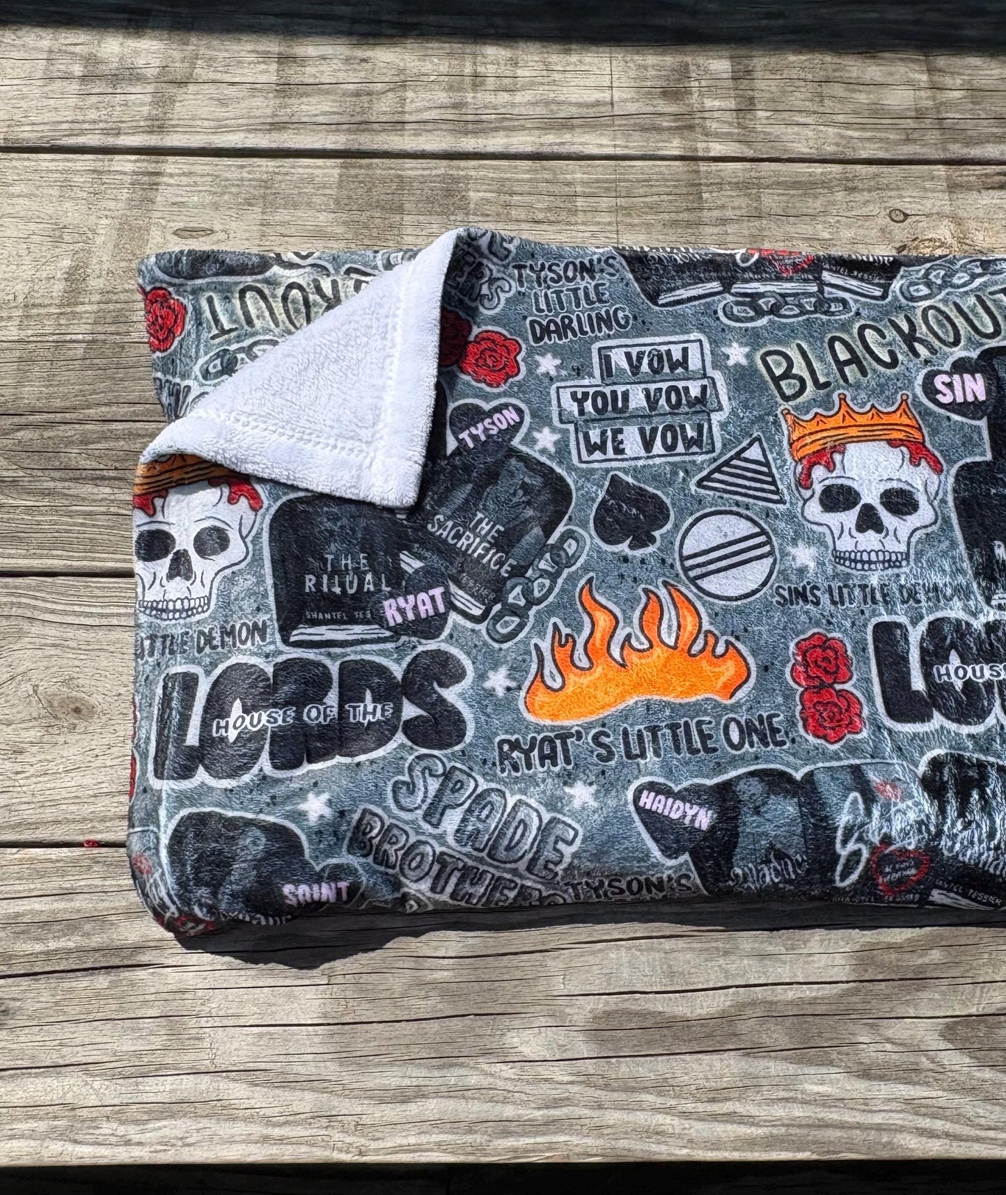 House Of The Lords Throw Blanket