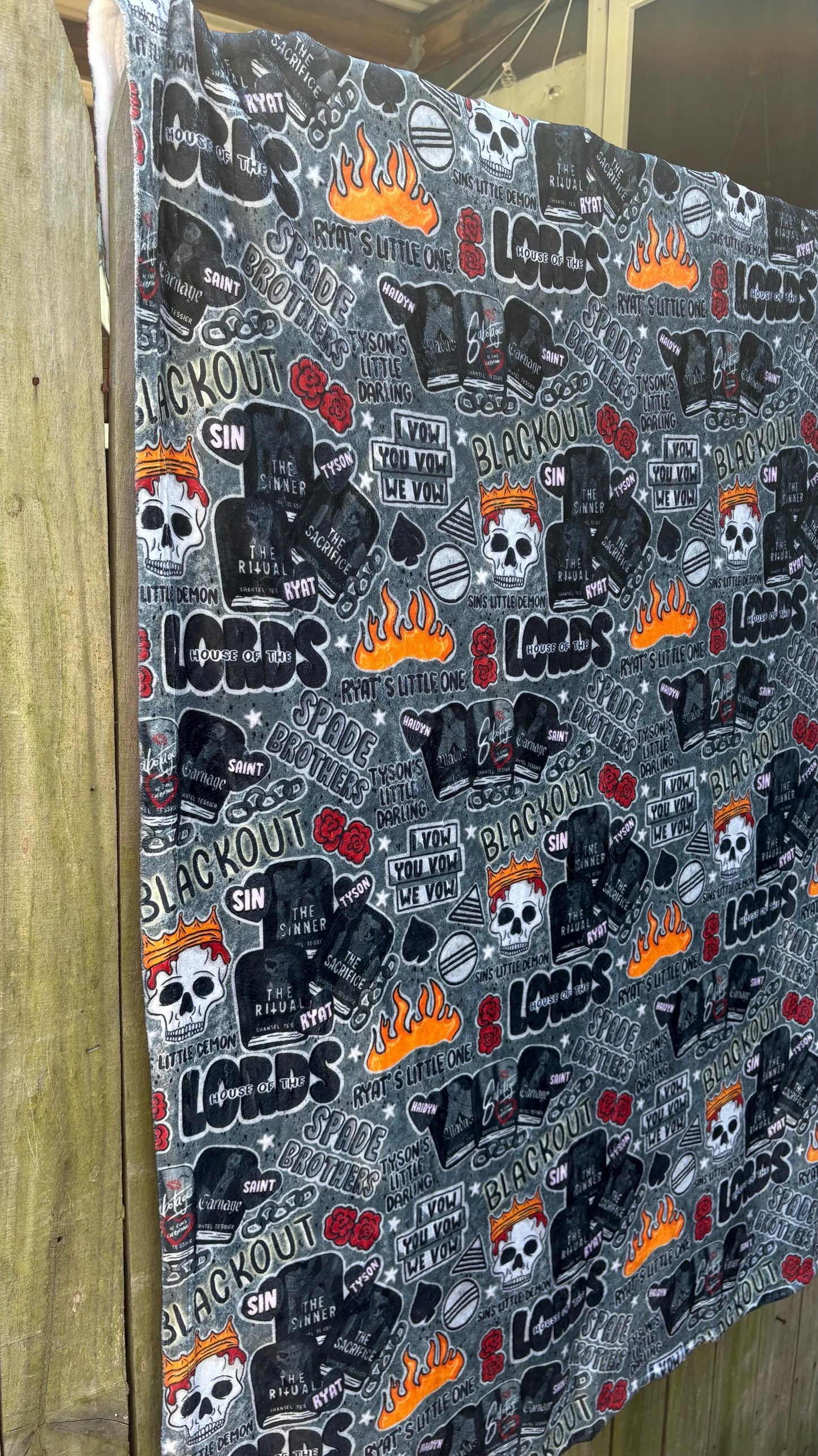 PREORDER - House Of The Lords Throw Blanket