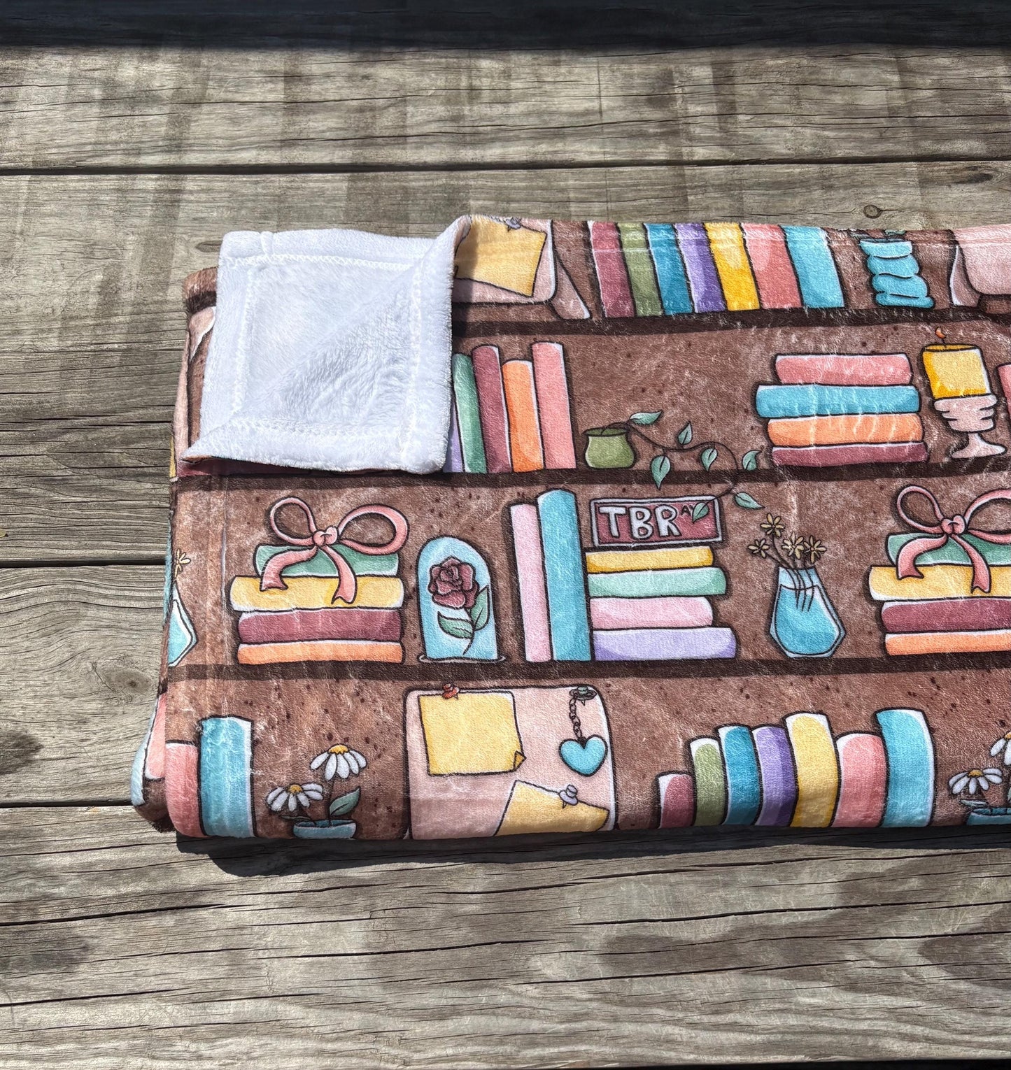 In My Bookish Era Throw Blanket