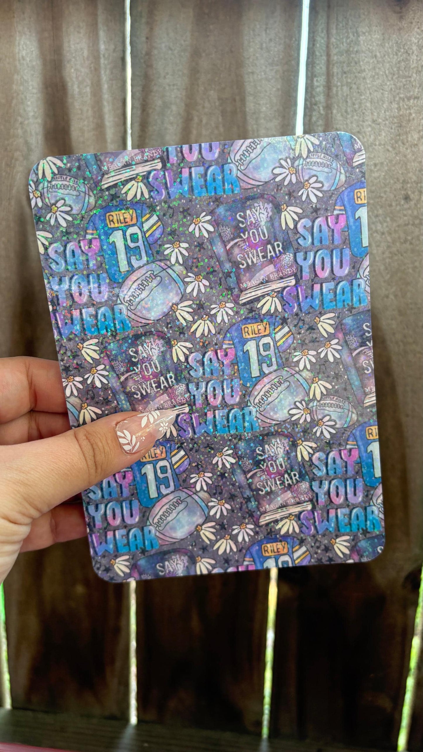 Say You Swear Kindle Insert