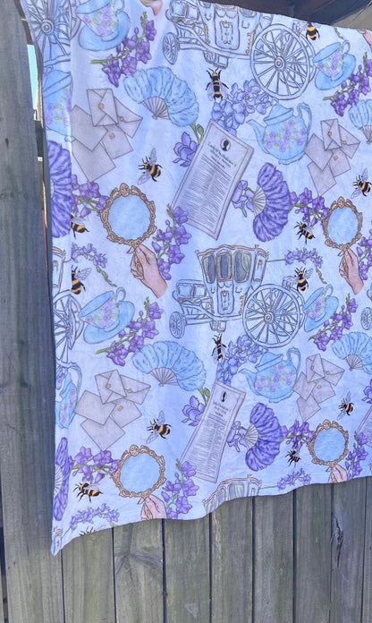 PREORDER - Bridgerton Carriage Throw Blanket - TPD Exclusive Design
