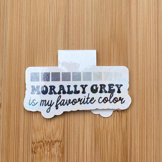 Morally Grey Magnetic Bookmarks