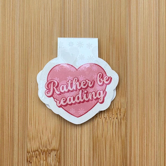 Rather Be Reading Magnetic Bookmarks