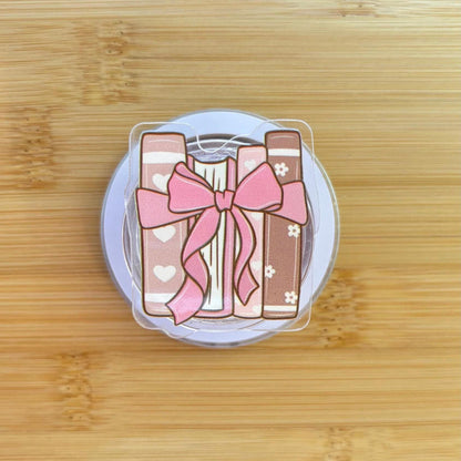 Girly Book Stack Magnetic Grip