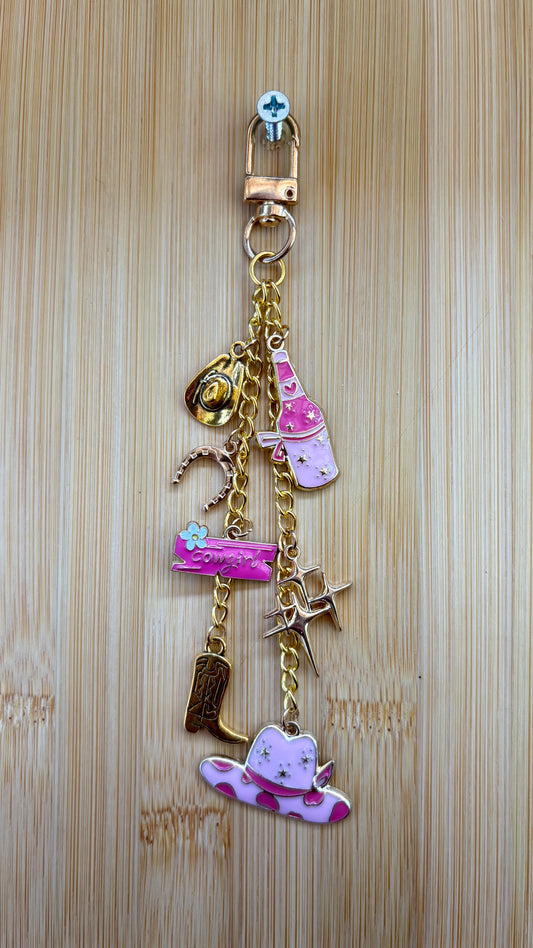 Pink Western Vibes Charm