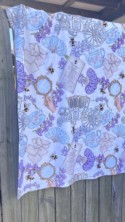 PREORDER - Bridgerton Carriage Throw Blanket - TPD Exclusive Design