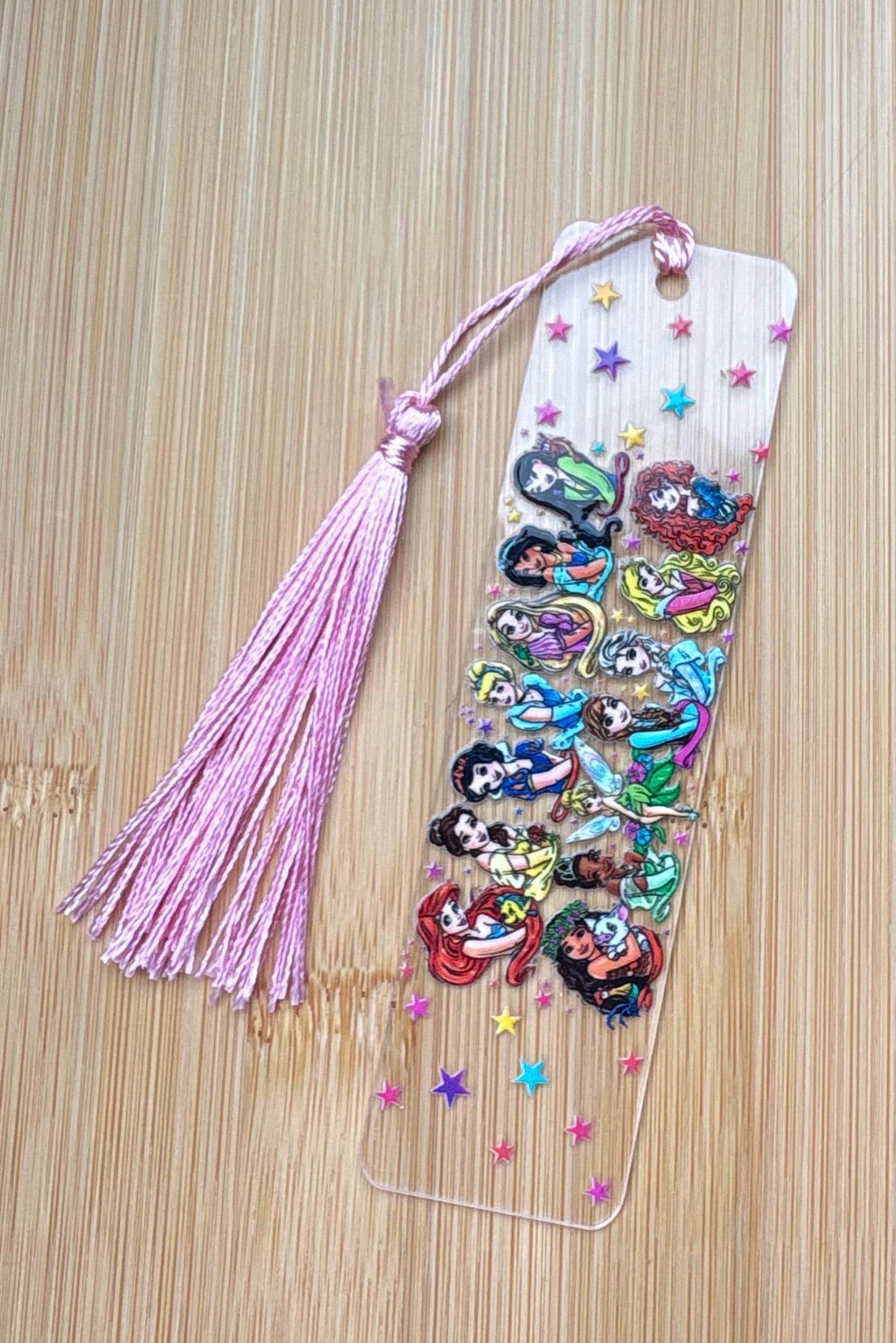 Magical Princesses Acrylic Bookmark