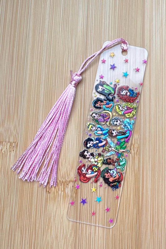 Magical Princesses Acrylic Bookmark