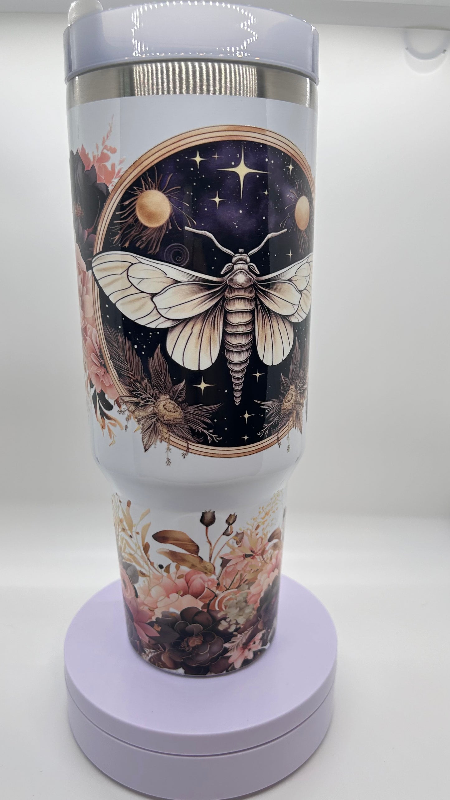Midnight Moth, 40oz Tumbler