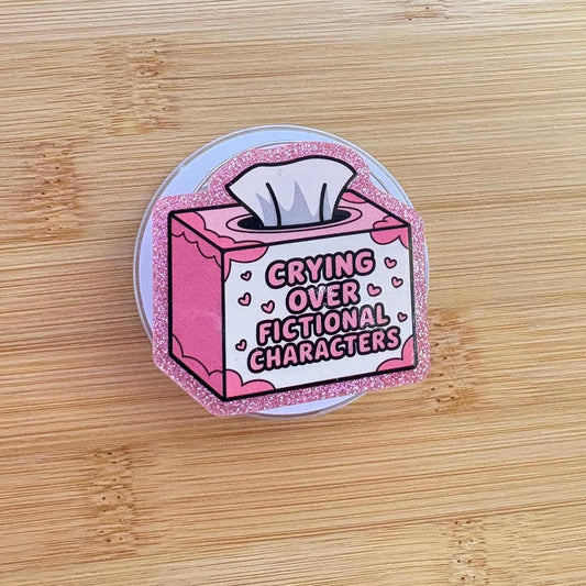 Crying Over Fictional Characters Magnetic Grip
