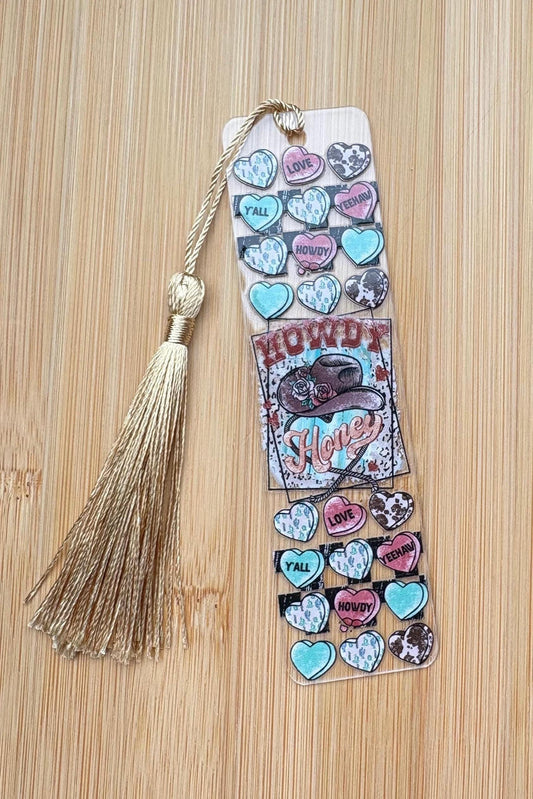 Howdy Honey Acrylic Bookmark