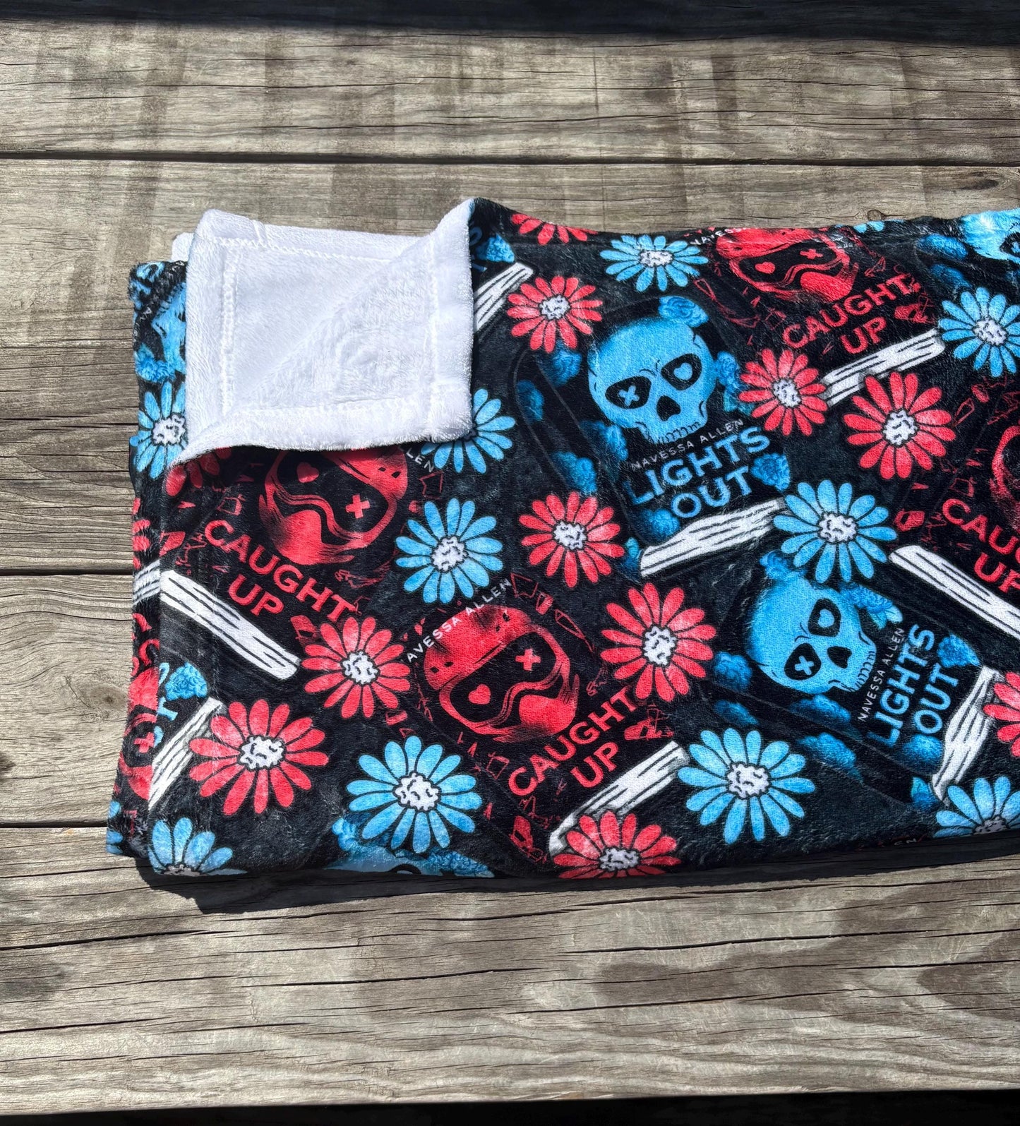 Into Darkness Throw Blanket