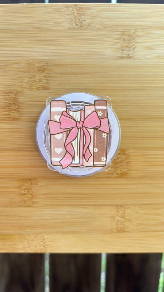 Girly Book Stack Magnetic Grip