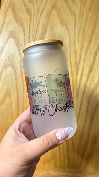 Chestnut Springs 16oz Frosted Glass Cup