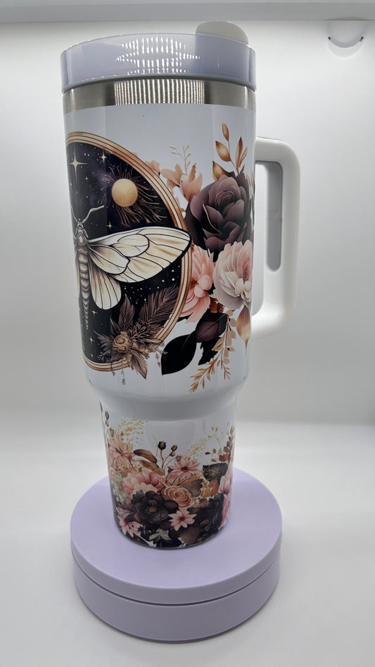 Midnight Moth, 40oz Tumbler