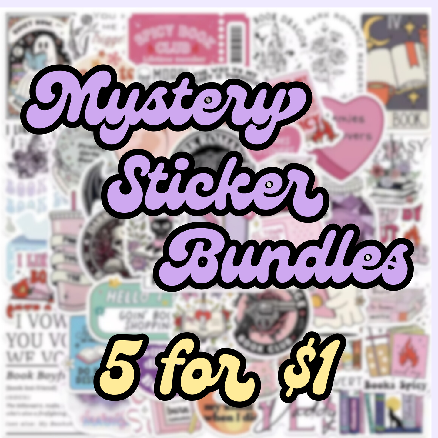 Mystery Sticker Bundles