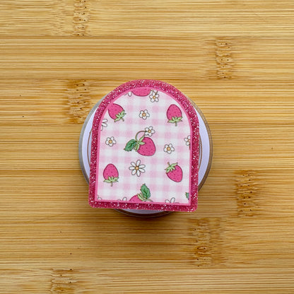 Strawberry Fields Magnetic Grip | Kindle & Phone Holder, Compatible With MagSafe Devices