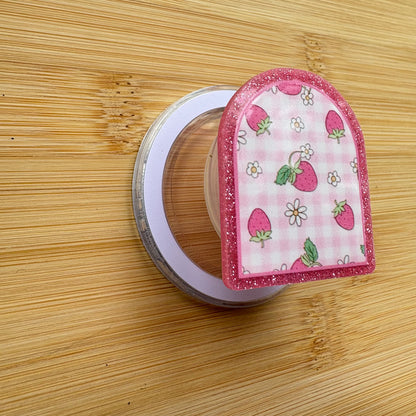 Strawberry Fields Magnetic Grip | Kindle & Phone Holder, Compatible With MagSafe Devices