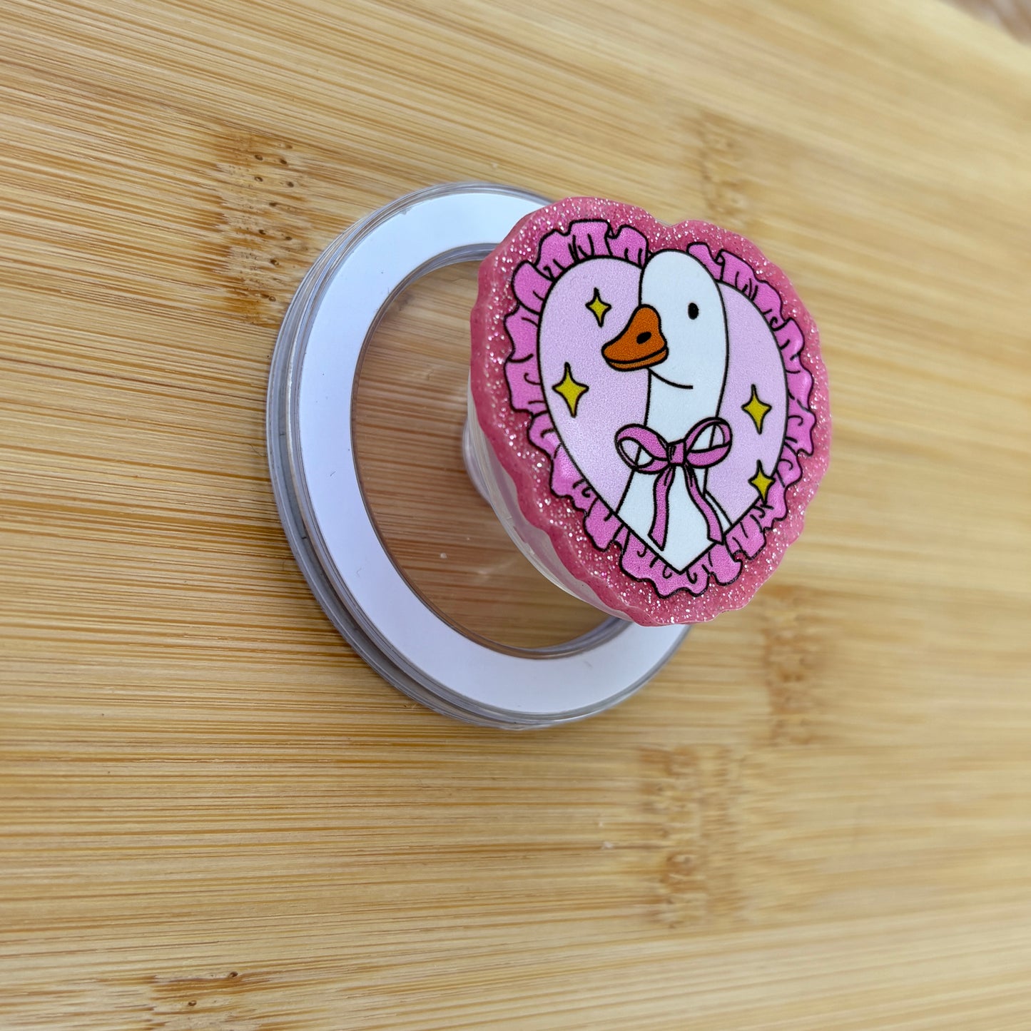 Just A Fancy Silly Goose Magnetic Grip | Kindle & Phone Holder, Compatible With MagSafe Devices