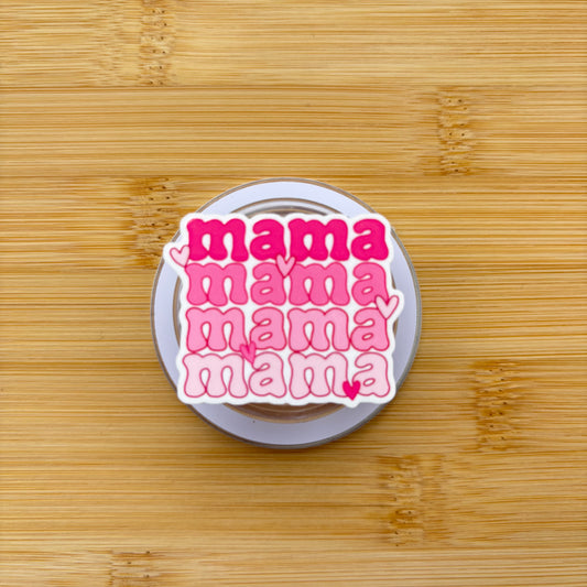 Magenta Mama Magnetic Grip | Kindle & Phone Holder, Compatible With MagSafe Devices