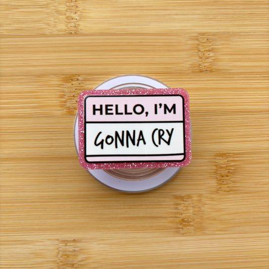 Hello, I'm Gonna Cry Magnetic Grip | Kindle & Phone Holder, Compatible With MagSafe Devices