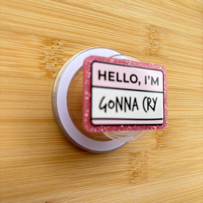 Hello, I'm Gonna Cry Magnetic Grip | Kindle & Phone Holder, Compatible With MagSafe Devices
