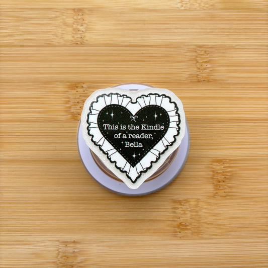 This Is The Kindle Of A Reader Magnetic Grip | Kindle & Phone Holder, Compatible With MagSafe Devices