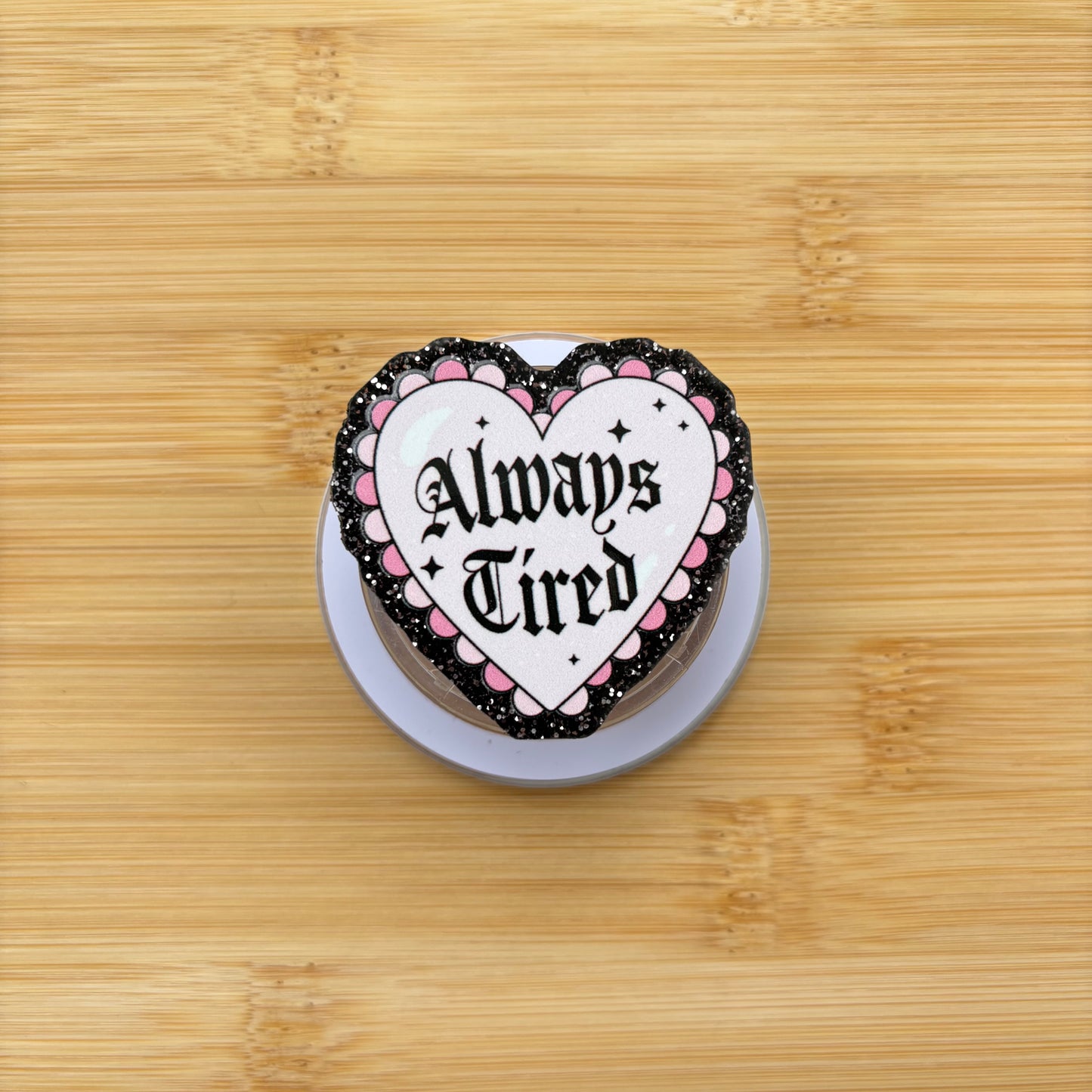 Always Tired Magnetic Grip | Kindle & Phone Holder, Compatible With MagSafe Devices