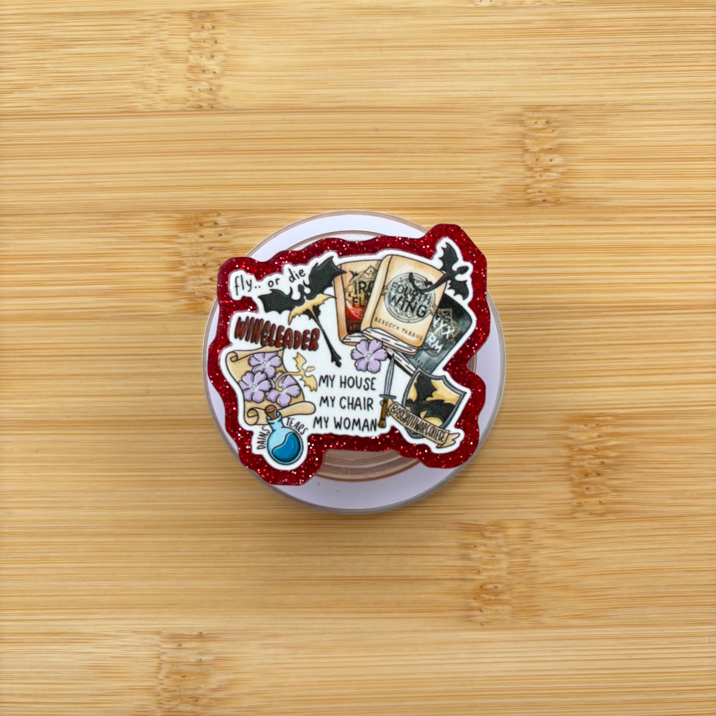 Wingleader Magnetic Grip | Kindle & Phone Holder, Compatible With MagSafe Devices