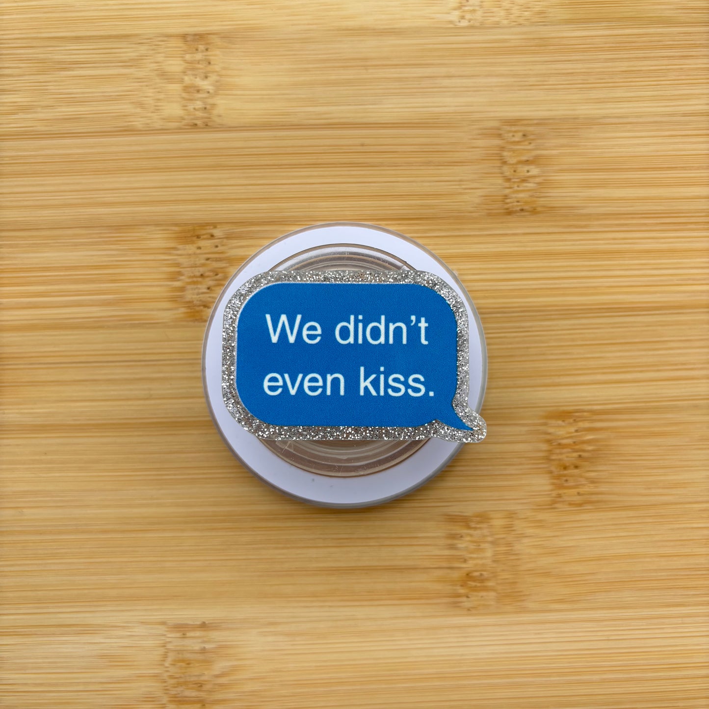 We Didn't Even Kiss Magnetic Grip | Kindle & Phone Holder, Compatible With MagSafe Devices