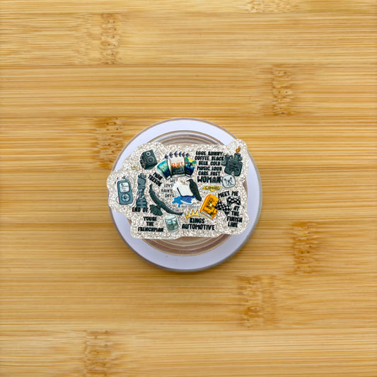 Rainy Days Magnetic Grip | Kindle & Phone Holder, Compatible With MagSafe Devices