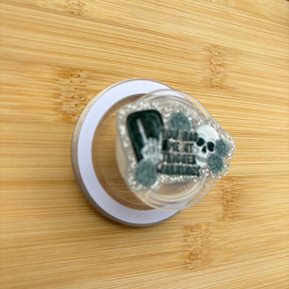 You Had Me At Trigger Warnings Magnetic Grip | Kindle & Phone Holder, Compatible With MagSafe Devices