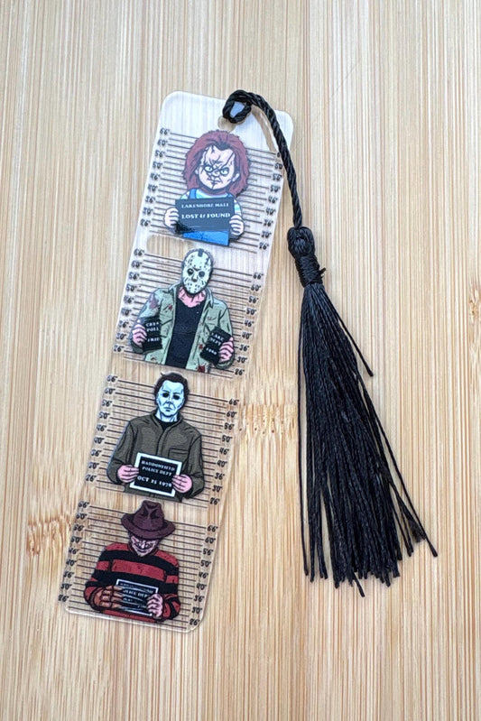 Horror Guys Acrylic Bookmark