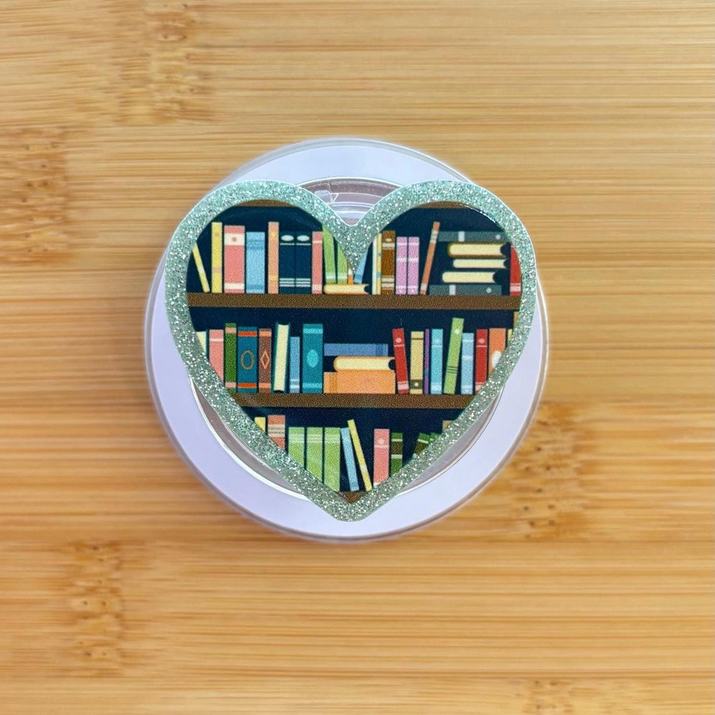 Heart Bookshelf Magnetic Grip