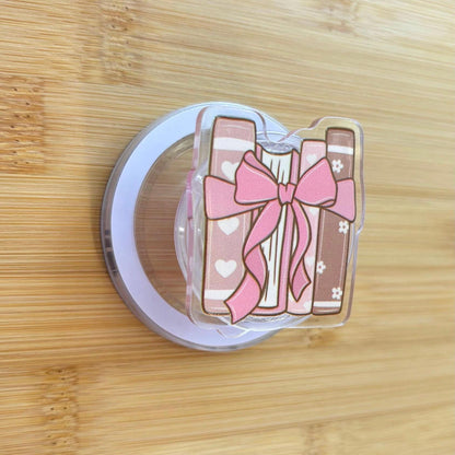 Girly Book Stack Magnetic Grip