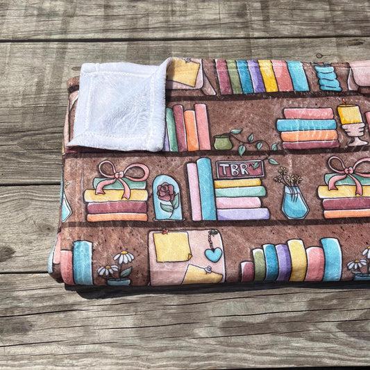 In My Bookish Era Throw Blanket