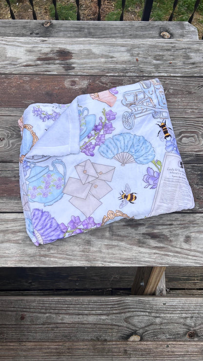 PREORDER - Bridgerton Carriage Throw Blanket - TPD Exclusive Design