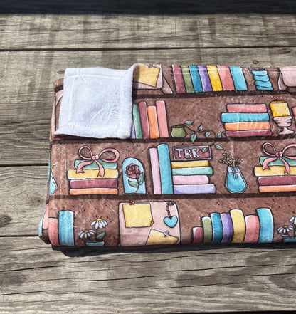 In My Bookish Era Throw Blanket