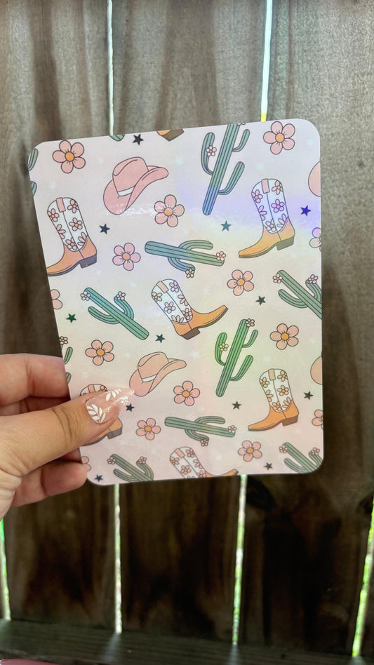 Cowgirl Era Kindle Insert