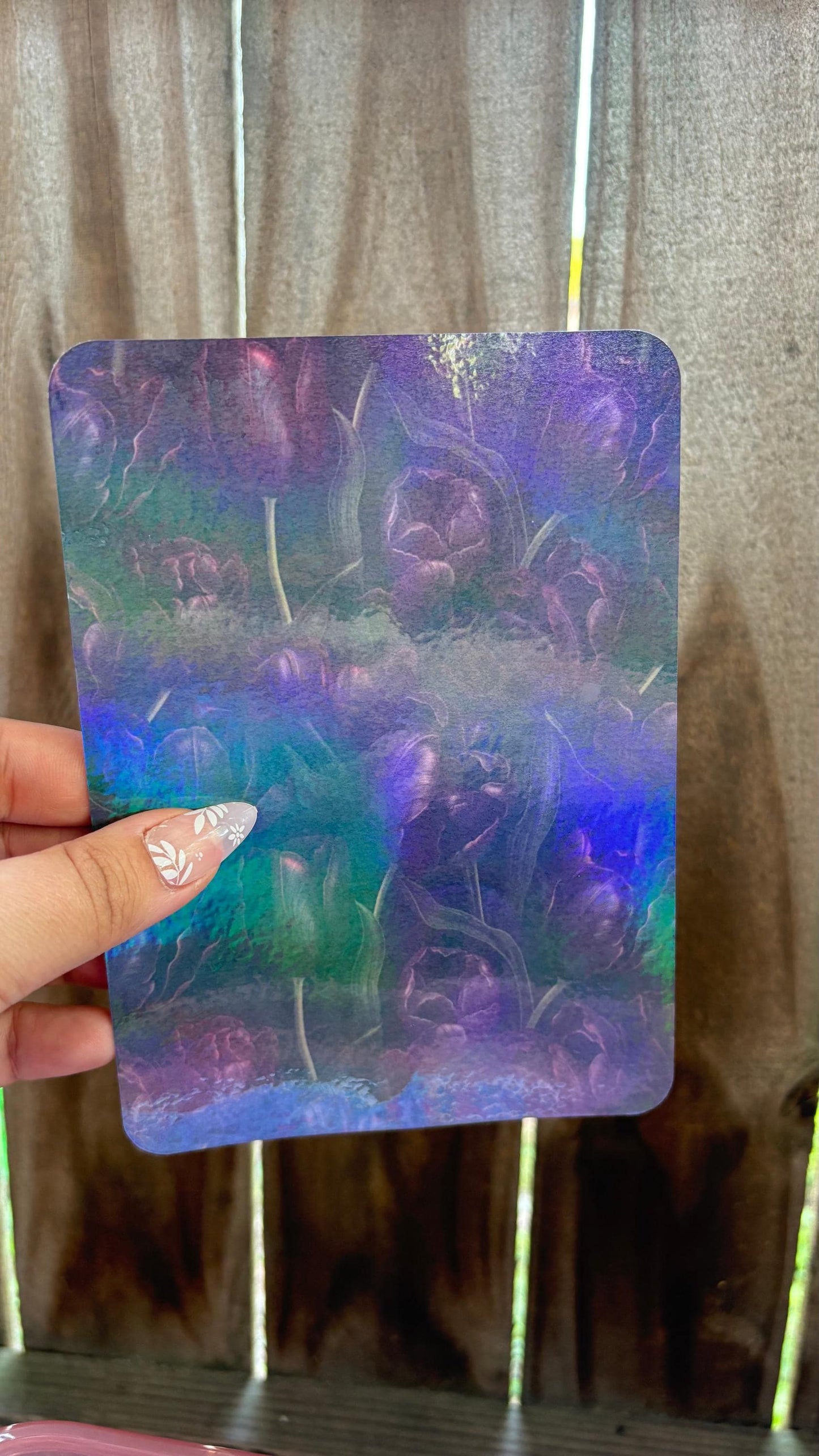 Midnight Tulips Kindle Insert