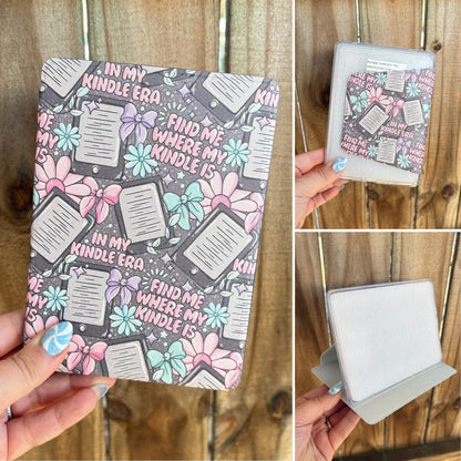 Magnetic Removable Cover 4-in-1 Kindle Case - Find Me Where My Kindle Is