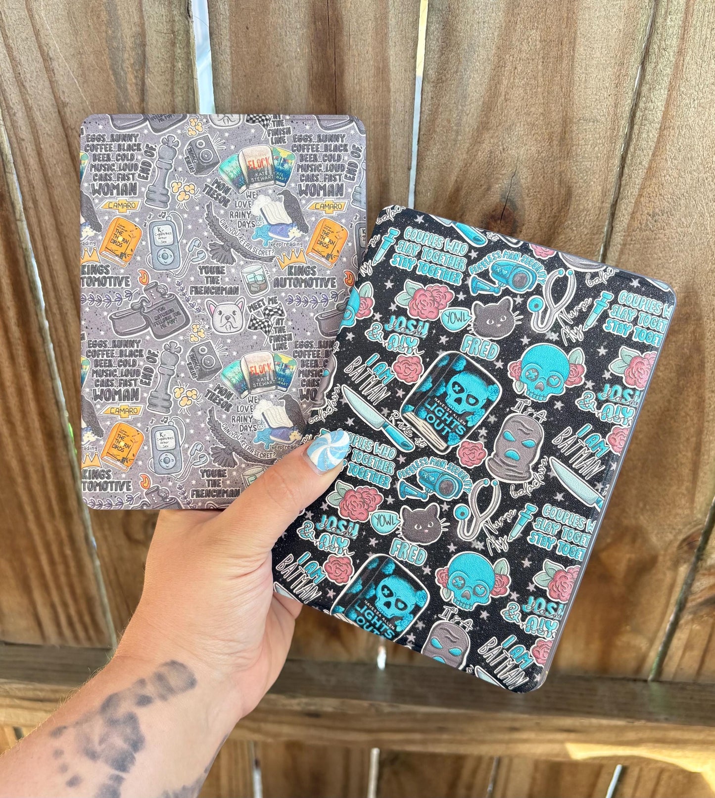 Magnetic Removable Cover 4-in-1 Kindle Case - Lights Out