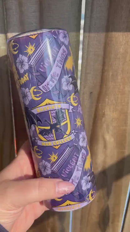 War College 20oz Metal Tumbler
